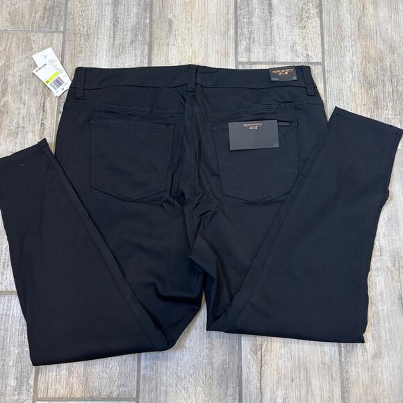 Melissa McCarthy Seven Forever Black Fadeless Pencil Plus Size 18 Jeans NWT - Picture 2 of 6